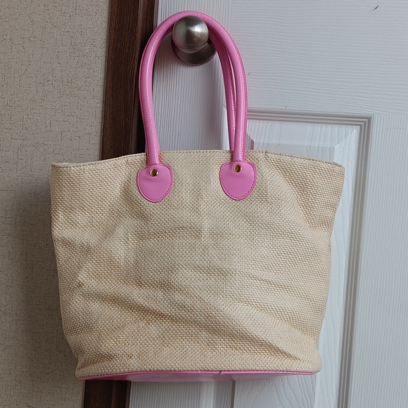 Fancy Nancy Disney Straw Tote Bag Purse - Picture 3 of 6